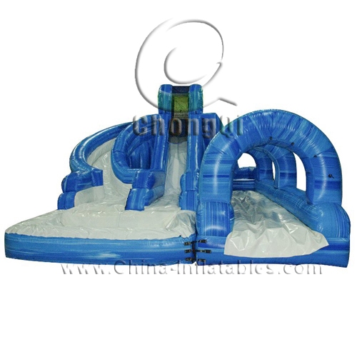 gaint inflatable water slide